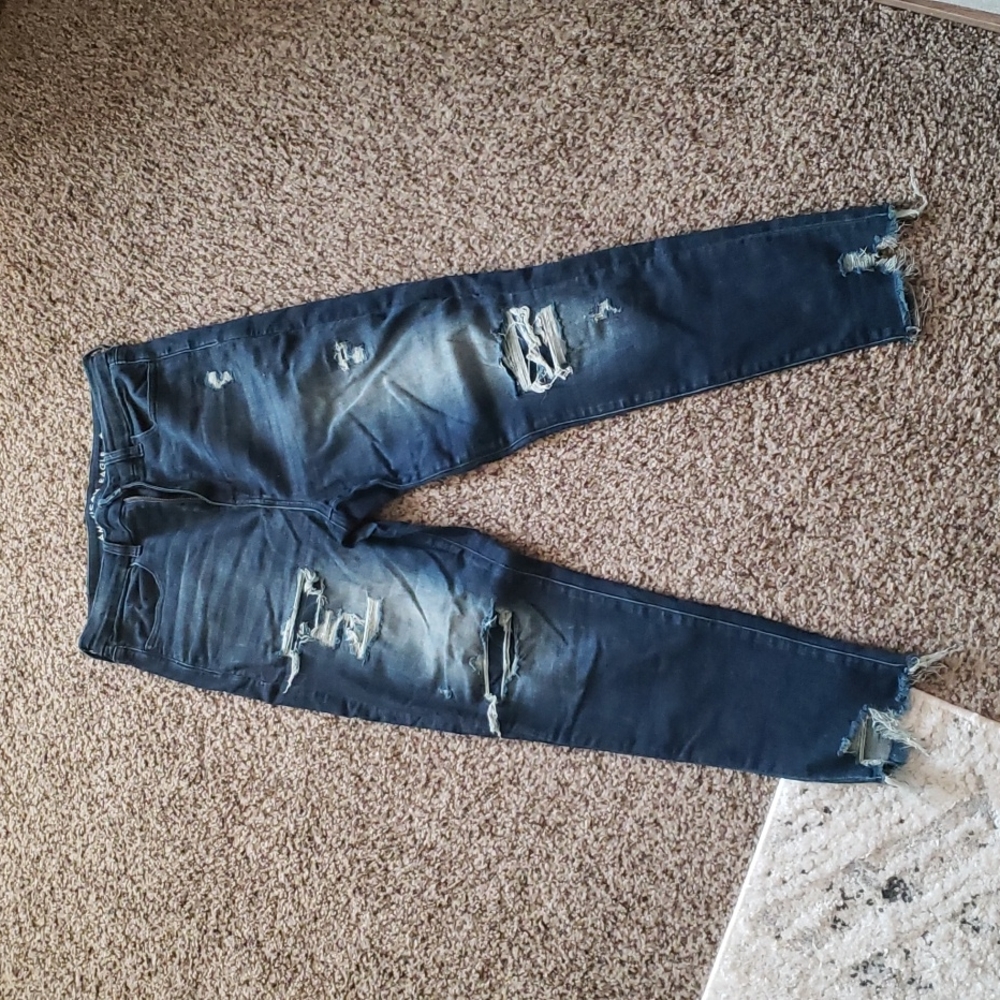 AE next level stretch curvy highest rise jegging